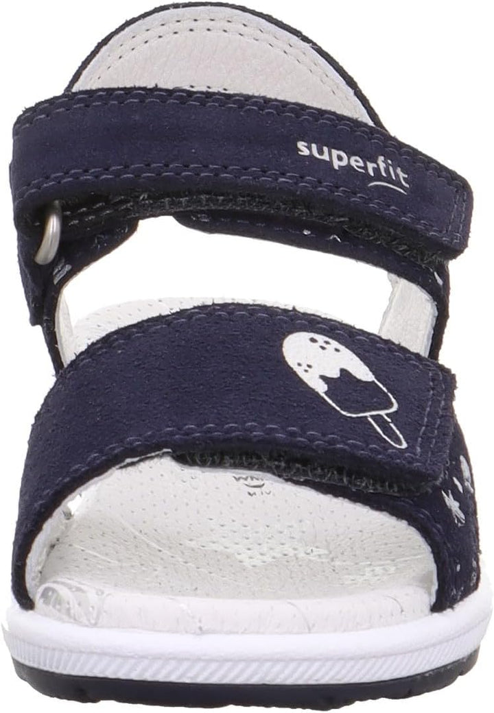 Superfit Mädchen Emily Sandale 26 EU Blau, 26 EU Blau