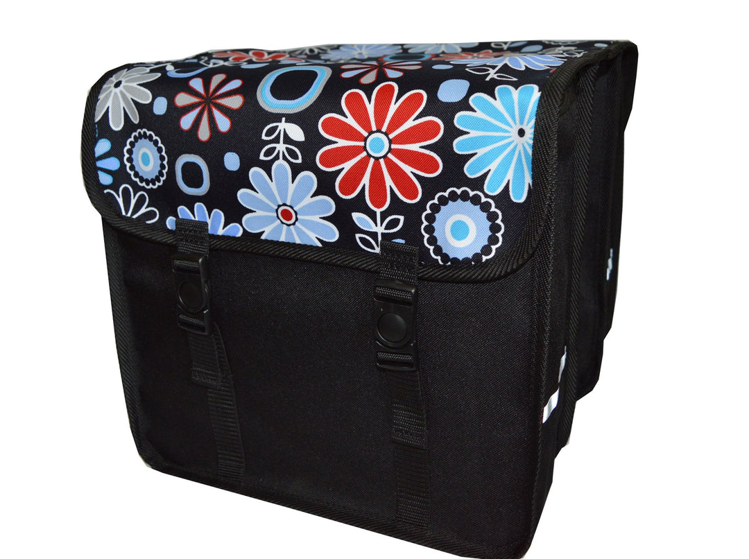 FAHRRADTASCHE 26" 28" Erwachsene Satteltasche Gepäckträgetasche Doppel 2x15l / Einzelne 1x15l (15. D