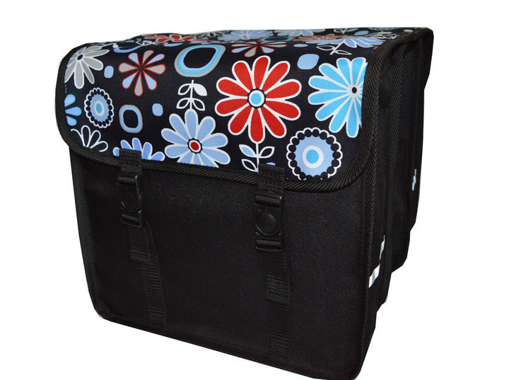 FAHRRADTASCHE 26" 28" Erwachsene Satteltasche Gepäckträgetasche Doppel 2x15l / Einzelne 1x15l (15. D