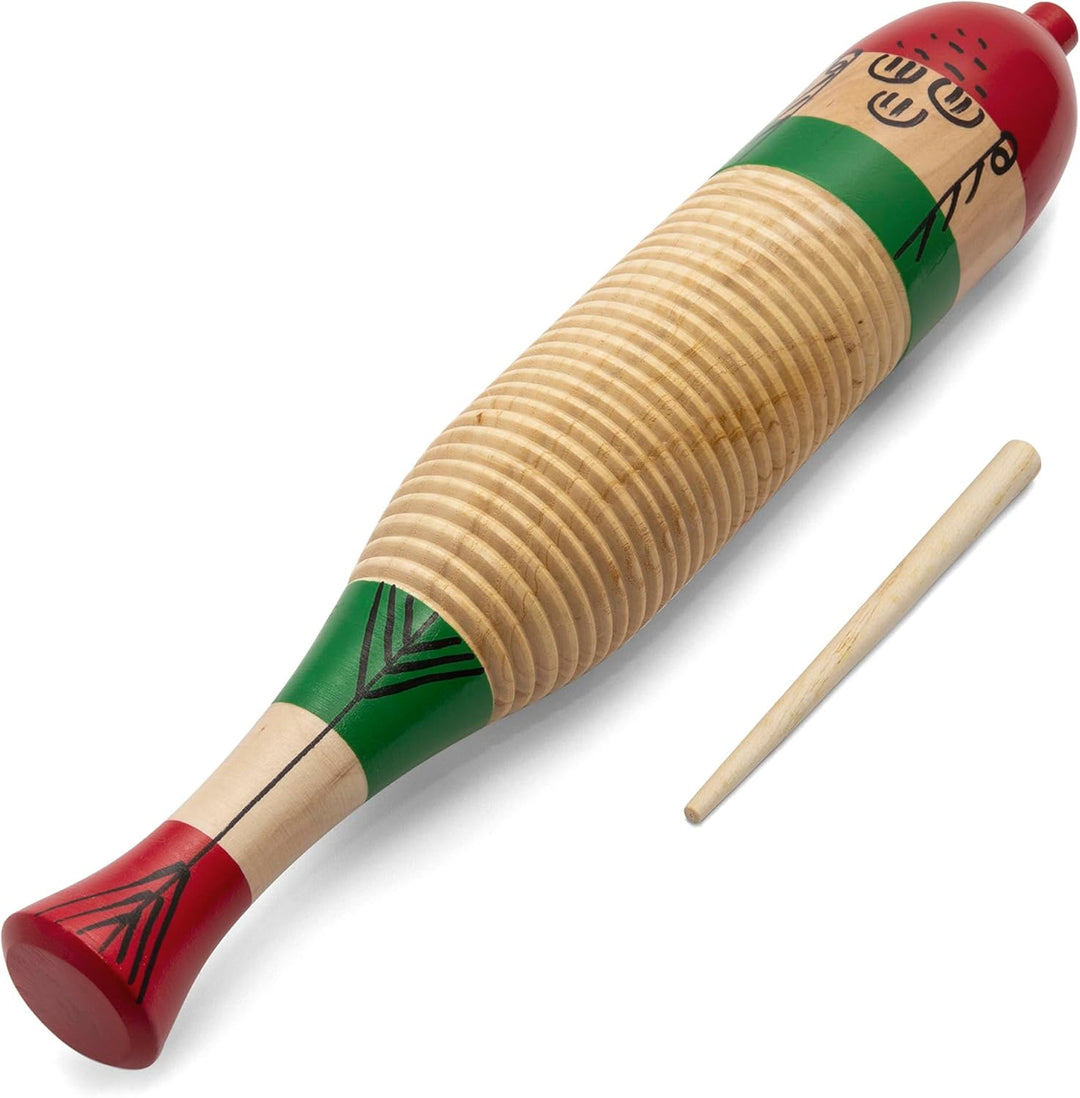 Tiger GUI7-NT Güiro aus Holz Single, Single