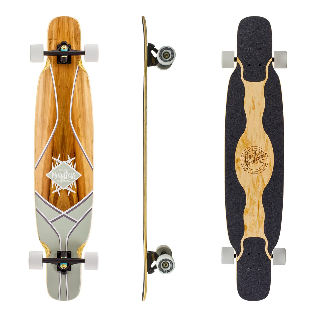 Mindless Longboards Core Dancer Longboard Skateboard Unisex Erwachsene 9.25" Rot (Red Gum), 9.25" Ro