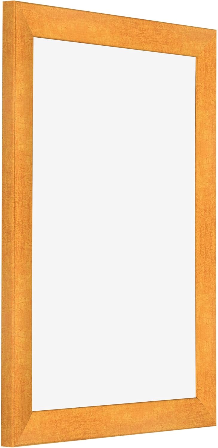 yd. Your Decoration - Bilderrahmen 75x100 cm - Orange - Bilderrahmen aus MDF mit Acrylglas - Antiref