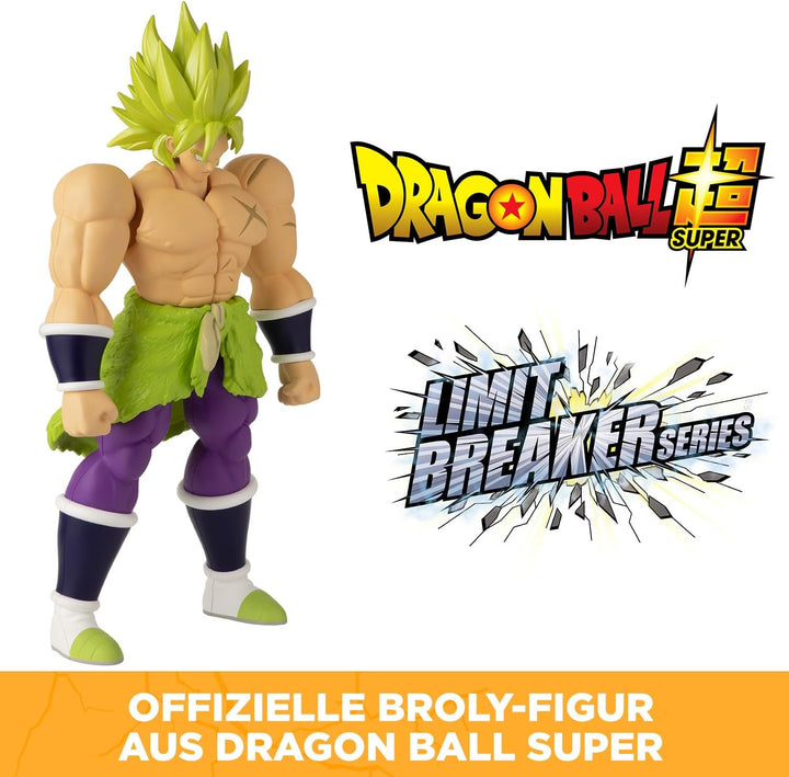 Bandai - Dragon Ball Super - Riesenfigur Limit Breaker 30 cm - Broly Film – 36237 Super Saiyan Broly