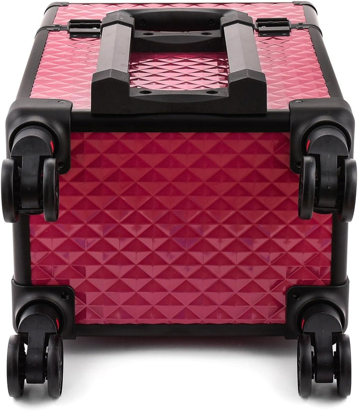 Kosmetikkoffer Schminkkoffer Beauty Make-up Case Multikoffer professioneller Make-up Rollkoffer Orga