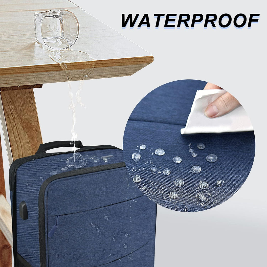 ZINZ 13 14 15 16 Zoll Schlank und Erweiterbar Laptop Rucksack Wasserdicht Notebook Tasche für Männer