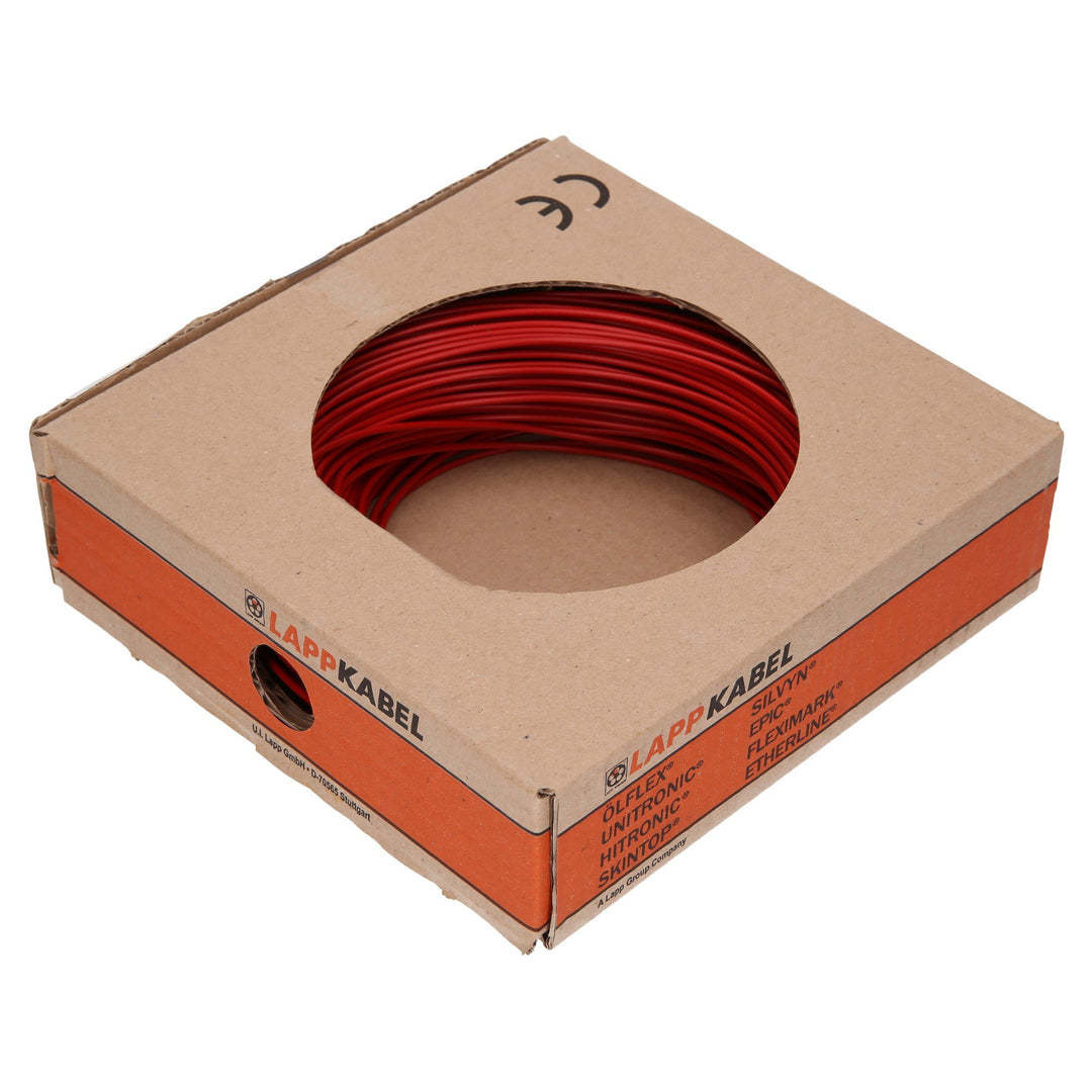 Lapp 4510042 H05V-K 1X0,75 rot PVC-Aderleitung