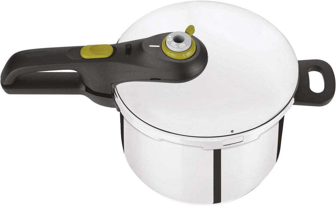 Tefal P2530737 Secure 5 Neo Schnellkochtopf (Fassungsvermögen: 6 Liter, 2-Stufen-Garregler, hochwert