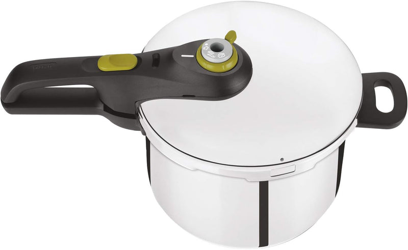 Tefal P2530737 Secure 5 Neo Schnellkochtopf (Fassungsvermögen: 6 Liter, 2-Stufen-Garregler, hochwert