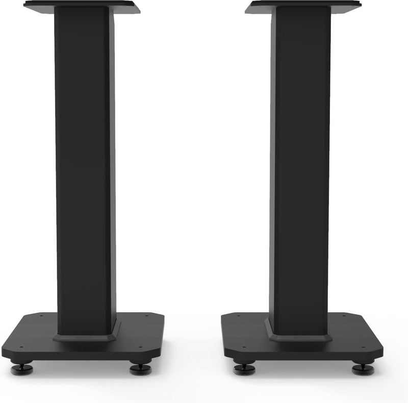 Kanto SX22 Universal Fillable Speaker Floor Stands for Bookshelf Speakers | 22" Tall | Dedicated Cab