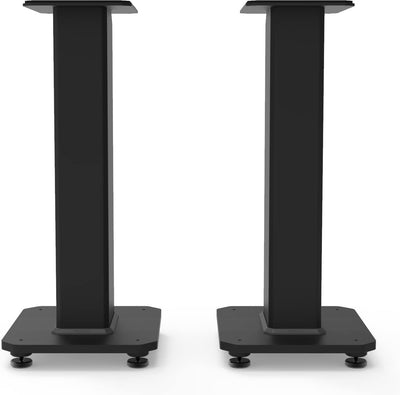 Kanto SX22 Universal Fillable Speaker Floor Stands for Bookshelf Speakers | 22" Tall | Dedicated Cab