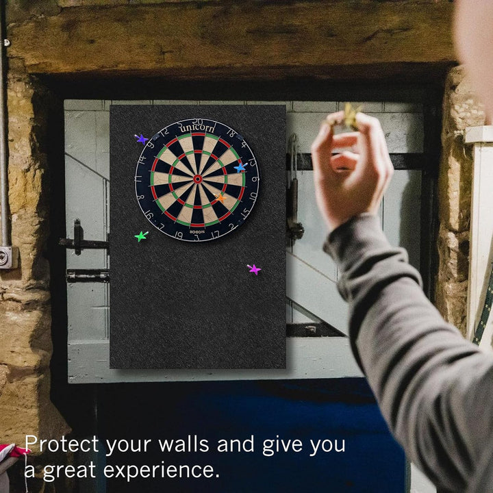 Filz Dartboard Wandschutz 60x90cm: Wandschutz für Dartspiel, Kork-Dartboard-Rückseite und Wandfliese