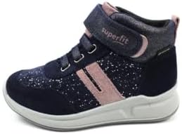 Superfit Mädchen MERIDA leicht gefütterte Gore-Tex Sneaker 26 EU Blau Lila 8000, 26 EU Blau Lila 800