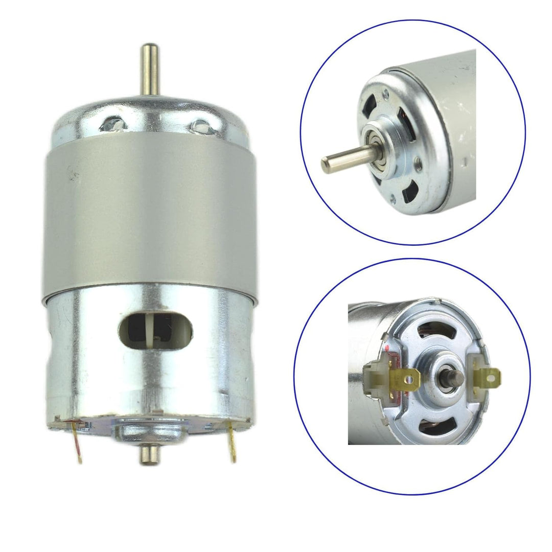 CONQUERALL 895 DC Motor 12V 12000RPM Elektromotor Hochdrehmoment Motor für Schredder Sprayer Kleine