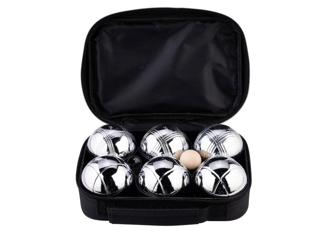 Jeu de boules 6 Metallkugeln im Beutel