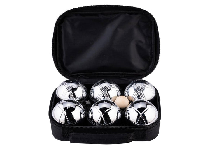 Jeu de boules 6 Metallkugeln im Beutel
