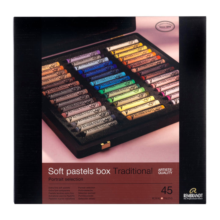 Rembrandt 31814145 REMBRANDT Malkasten Weiche Pastelle TRADITIONAL