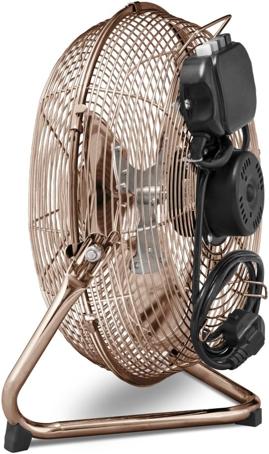 TROTEC Bodenventilator TVM 11 – 37 Watt, Neigungswinkel 100°, 3 Stufen, Ø 30 cm, kippfester Stand, l