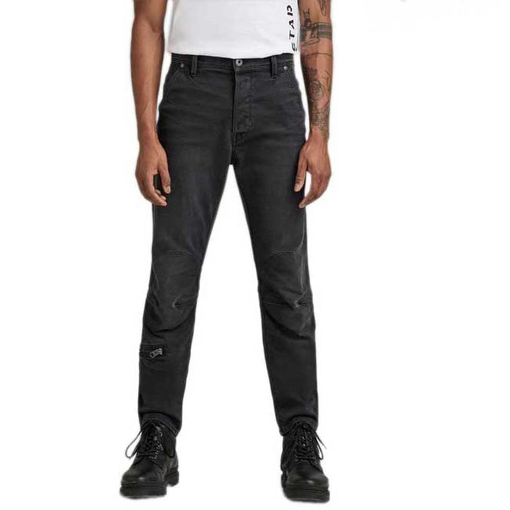 G-Star Herren Jeans Pilot 3D Slim 32W / 32L Grau (Worn in Black Onyx D20505-b479-c942), 32W / 32L Gr