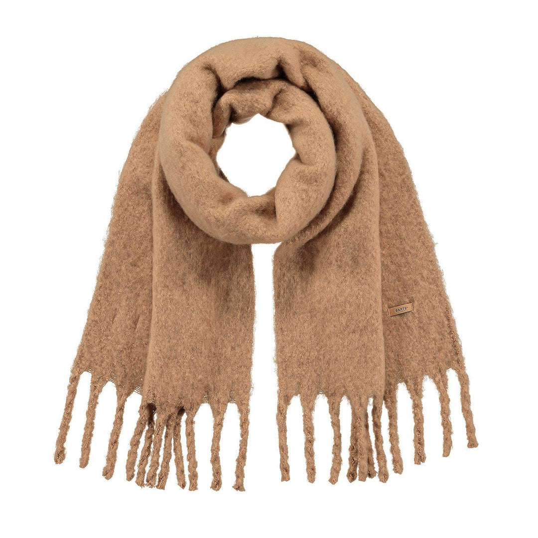 Barts Damen Fyone Scarf Schal Einheitsgrösse HELLBRAUN, Einheitsgrösse HELLBRAUN