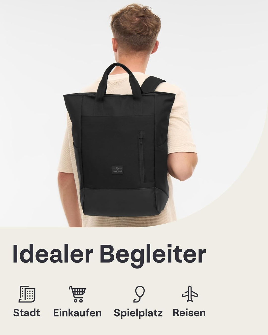 Johnny Urban Wickelrucksack & Wickeltasche für Kinderwagen - Blair - Kinderwagentasche mit vielen Fä