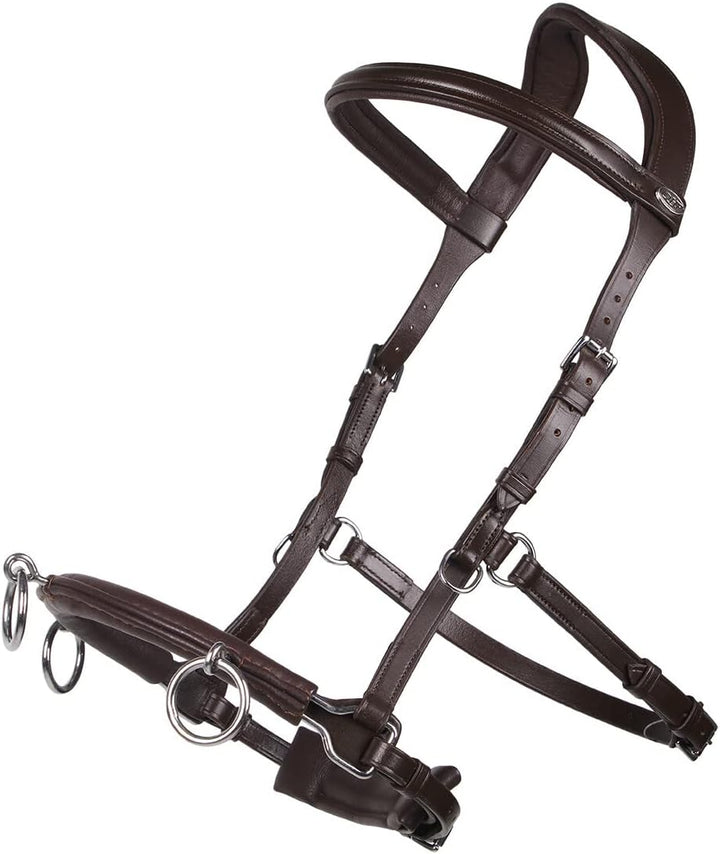 QHP Kappzaum Leder Pony, Pony
