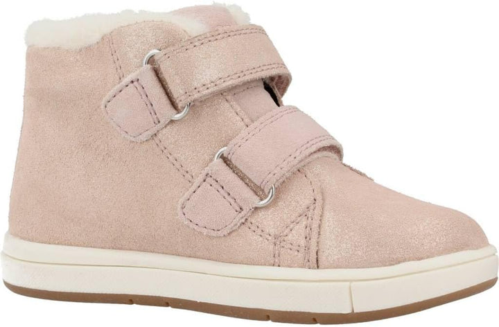 Geox Baby-Mädchen B Trottola Girl WPF Sneakers 25 EU Old Rose Lt Rose, 25 EU Old Rose Lt Rose