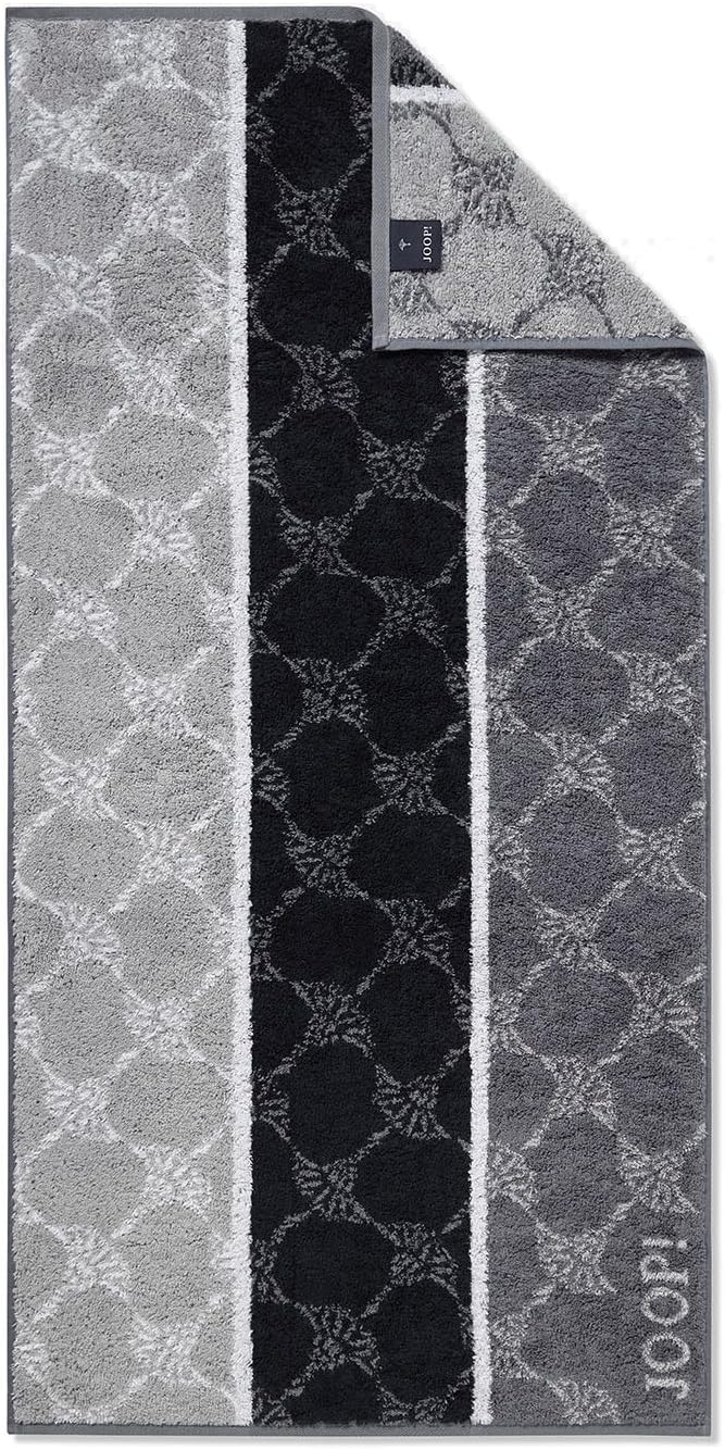 Joop! Handtücher Signature Cornflower Stripes 1657 schwarz - 97 Schwarz - 97 Duschtuch 80x150 cm, Sc