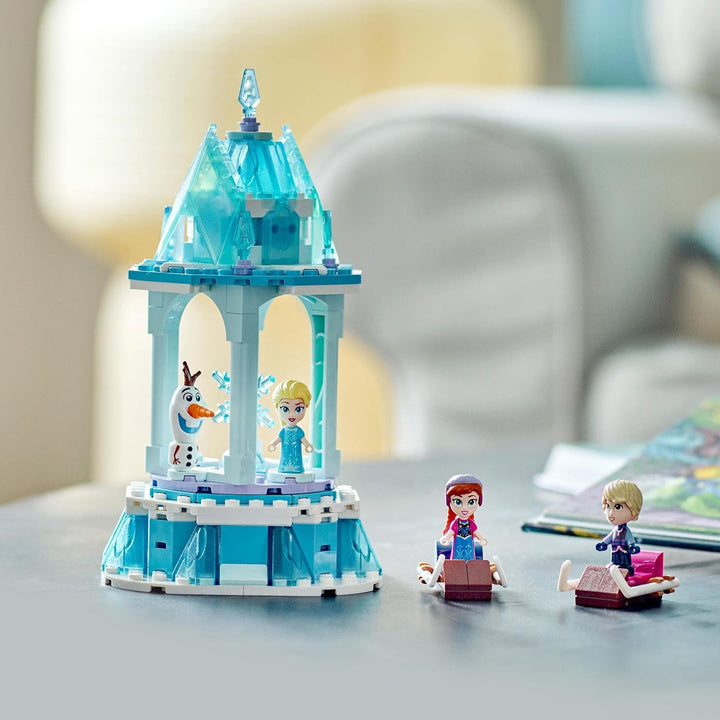 LEGO Disney Princess Annas und Elsas magisches Karussell, Die Eiskönigin Spielzeug, Inspiriert vom F