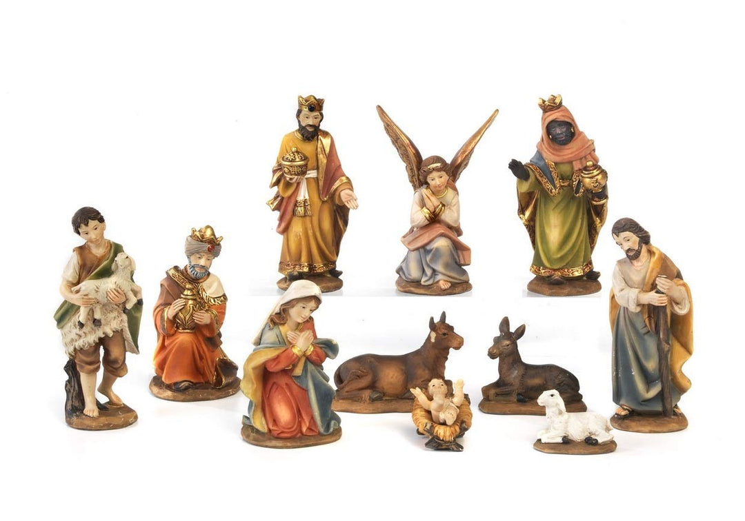 Paben Weihnachtskrippe aus Kunstharz, 11