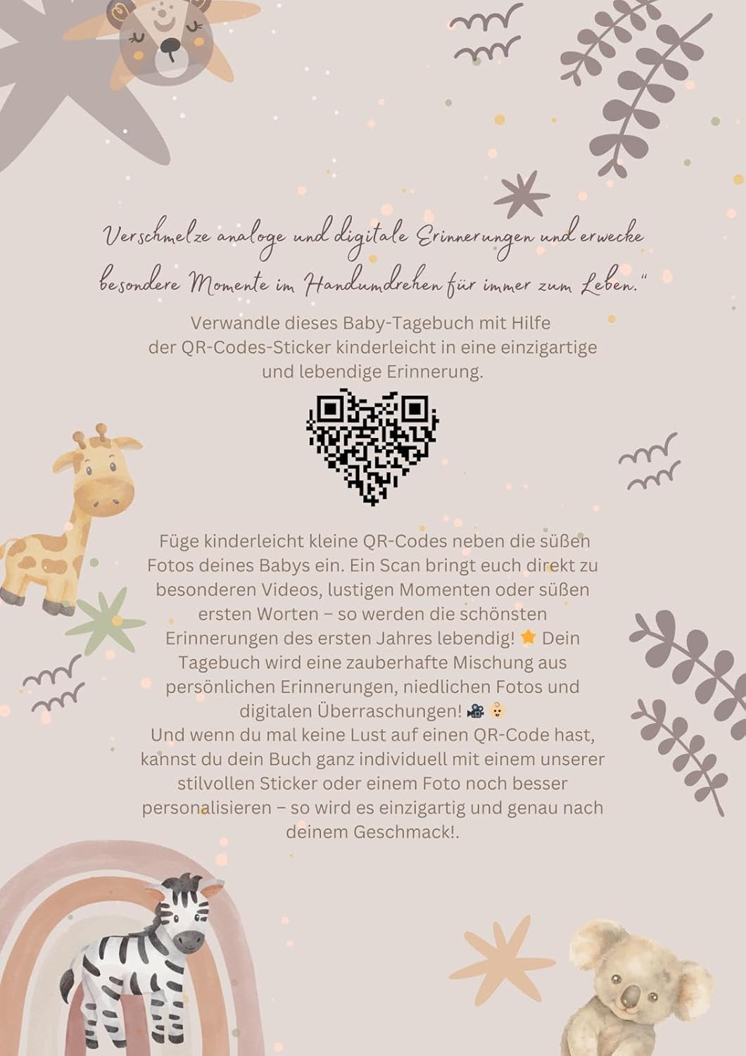 Mehr als ein Fotobuch: Analoge Erinnerungen mit digitalen Highlights verbinden | Einfach QR-Codes sc