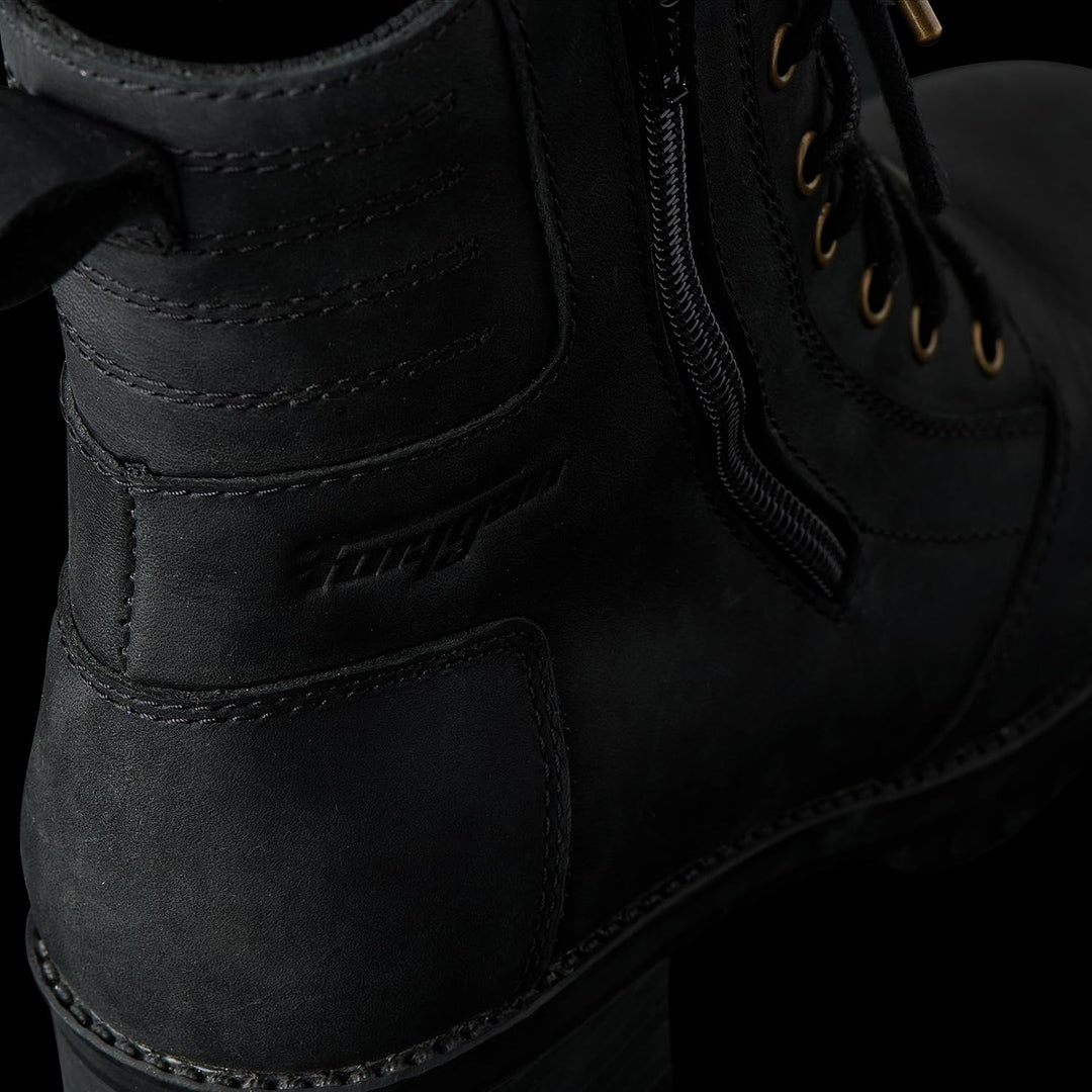 Furygan Damen Janis Lady D3o Motorradschuhe 38 EU Schwarz, 38 EU Schwarz