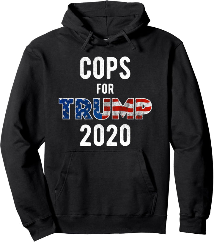 Cops For Trump 2020 Pullover Hoodie
