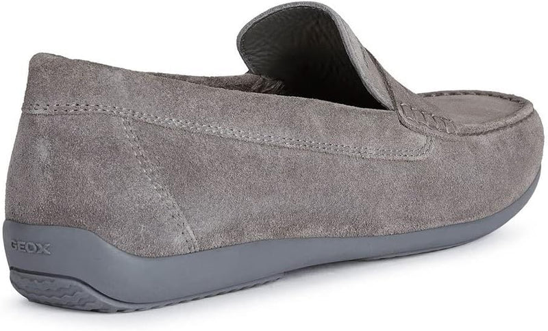 Geox Herren U Ascanio A Mokassins 42 EU Grau, 42 EU Grau