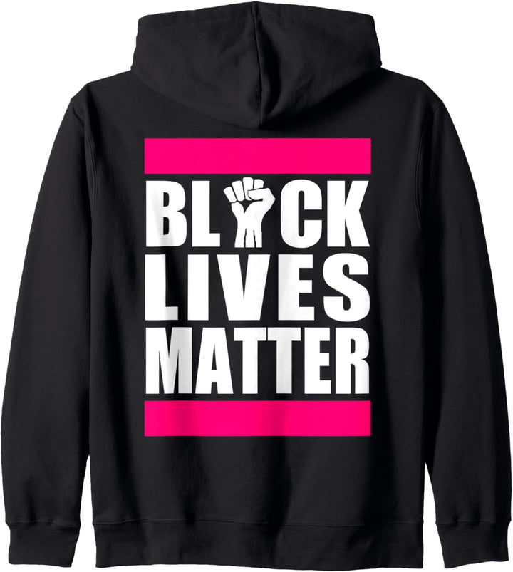 Black Lives Matter – Fuchsia Feminist Kapuzenjacke