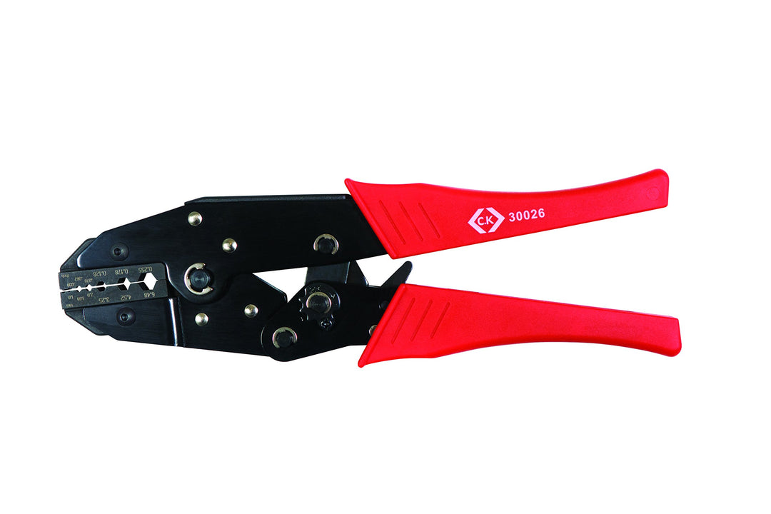 C.K Knarren-Crimpzange, 430026, Schwarz, Rot