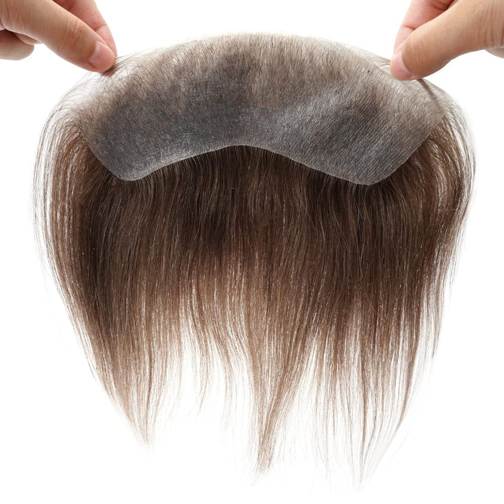 Lordhair Toupet Herren,100% Europäisches Echthaar Herren Toupet Echthaar,V-LOOP Skin Toupet Herren,T