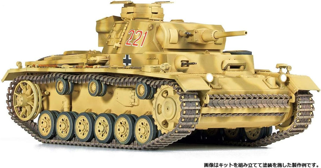 Academy 1/35 German Panzer III AUSF.J North Africa #13531 Hobby Model Kits