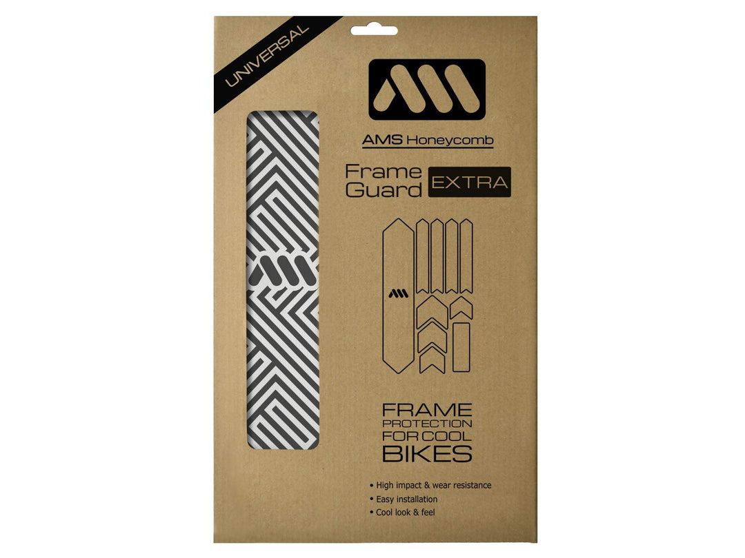 All Mountain Style AMS High Impact Frame Guard Extra Solids - Schützt Ihr Fahrrad vor Kratzern und D