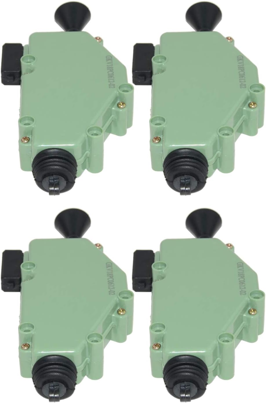 4× Stellmotor mit Zentralverriegelung ZV 4-Polig 7D0959781A Kompatibel mit T4 701959781 7D0959781A 7