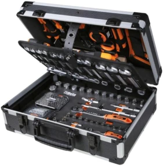 Beta BW 2056T/E - Werkzeugtrolley mit werkzeugsortiment, 163-teilig, für allgemeine instandhaltungsa