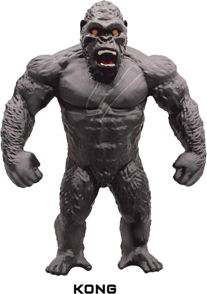 Monsterverse Godzilla vs Kong 5 cm Mini Monster 6er-Pack, Mini Monster 6er-Pack