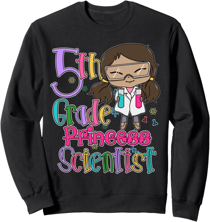 5. Klasse Wissenschaftler Mädchen MINT-Schule Latina Science Sweatshirt