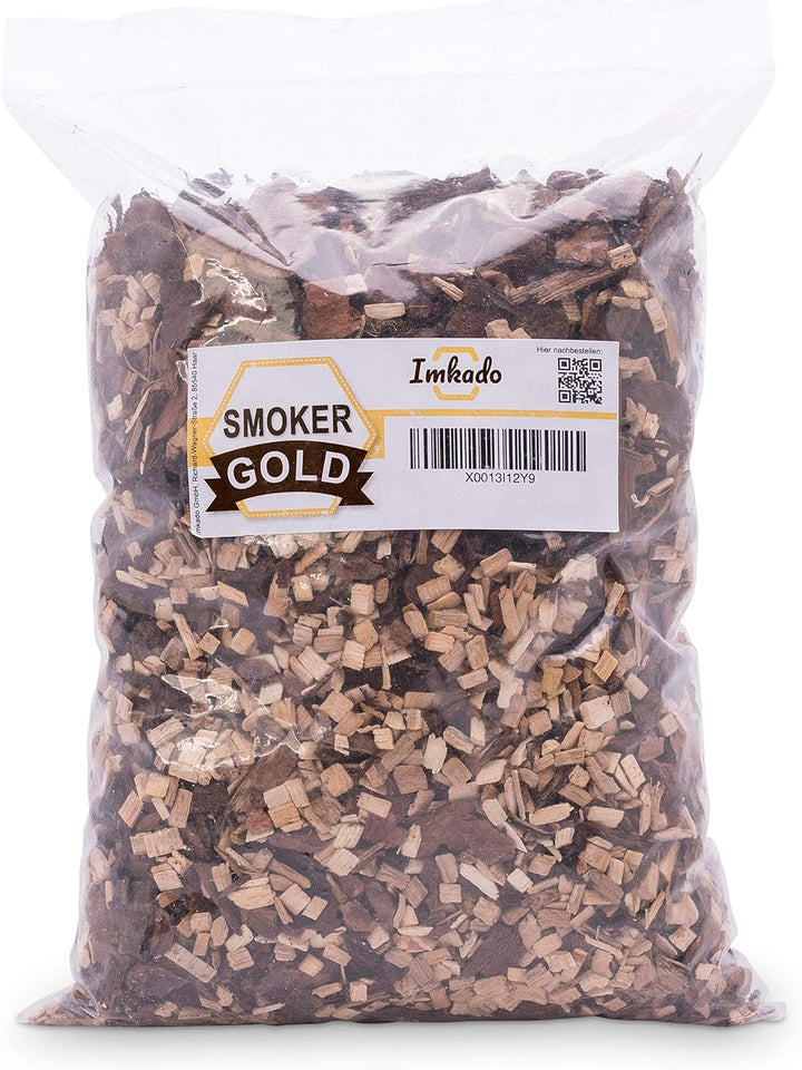 Imkado Imker Set XL - Premium Edelstahl-Smoker, Bienenbesen, Multifunktionswerkzeug/Stockmeissel, Ra