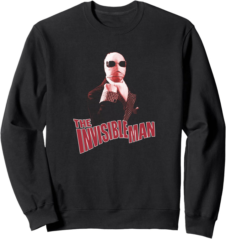 Universal Monsters The Invisible Man Red Hue Sweatshirt