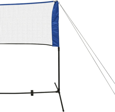 vidaXL Badmintonnetz Set mit 3 Bälle Federballnetz Volleyballnetz 300/500x155 cm 500 x 72 cm, 500 x