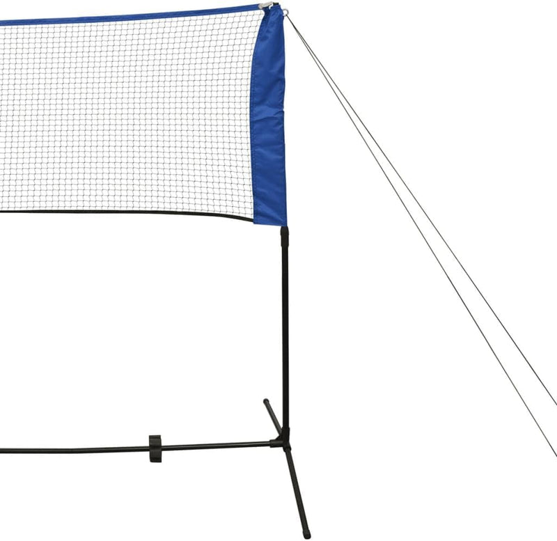 vidaXL Badmintonnetz Set mit 3 Bälle Federballnetz Volleyballnetz 300/500x155 cm 500 x 72 cm, 500 x