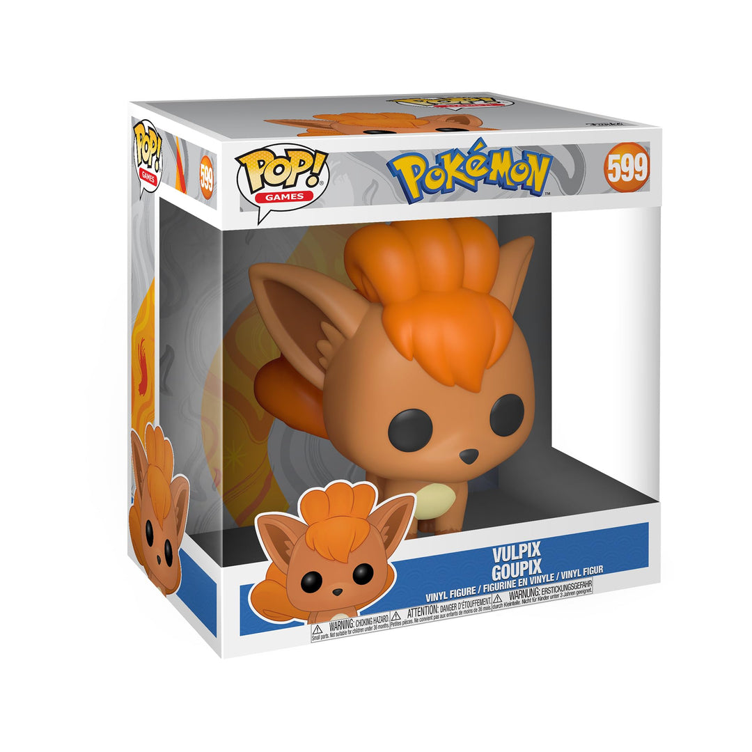 Funko Pop! Jumbo: Pokemon - Vulpix - Vinyl-Sammelfigur - Geschenkidee - Offizielle Handelswaren - Sp