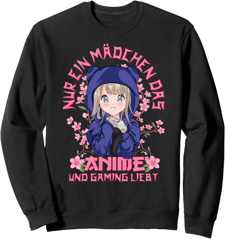 Kawaii Sakura Japan Tokyo Anime Style - Anime Gaming Mädchen Sweatshirt