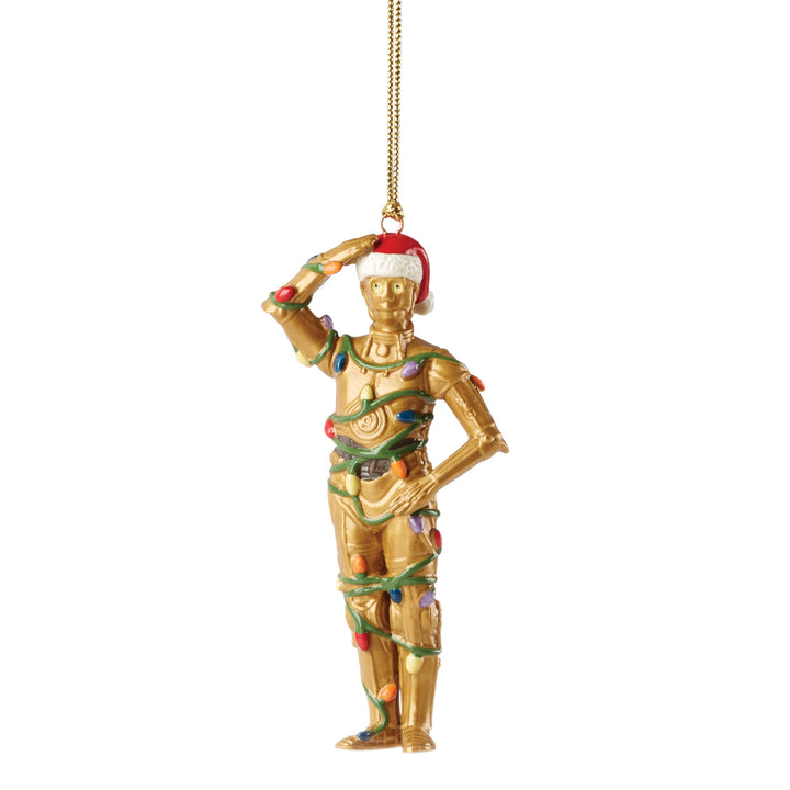 LENOX C-3Po Ornament, 0,31, metallisch Modern, Modern
