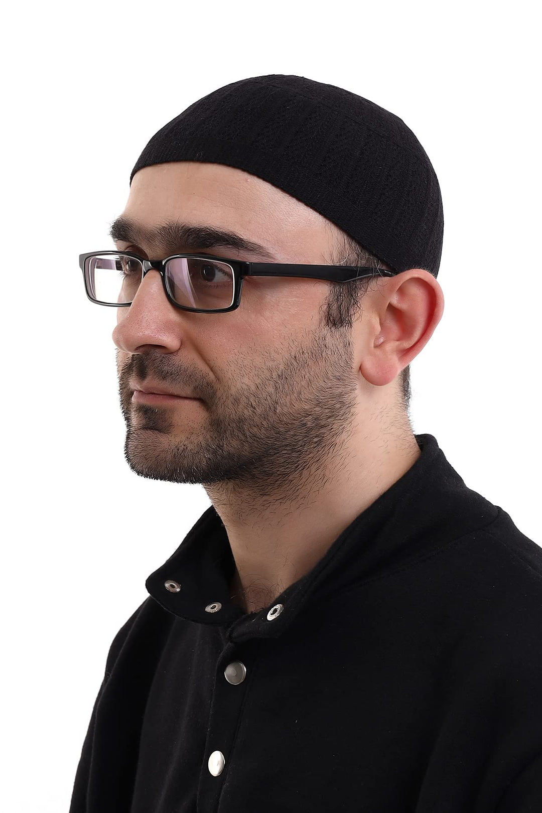 ihvan online Türkische muslimische Winter-Kufi-Hüte für Männer, Taqiya, Takke, Peci, islamische Mütz
